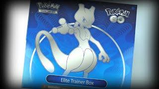 Opening Pokemon GO Cards Elite Trainer Box