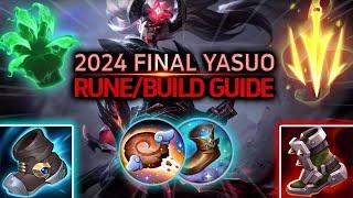 SEASON 14 ULTIMATE YASUO RUNE & BUILD GUIDE