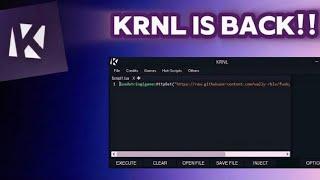 KRNL 2.0.1 BETA (NO KEY) FIXED ERRORS