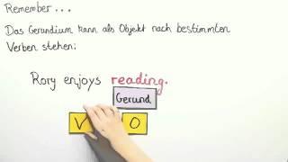 Gerund und Infinitiv: Bedeutungsunterschied | Englisch | Grammatik