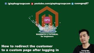 How to redirect the customer to a custom page after logging in