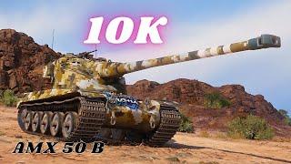 AMX 50 B 10K Damage 9 Kills & AMX 50 B 11.5K Damage World of Tanks