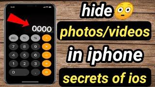 How to hide photos and videos in calculator in iphone / iphone calculator hider