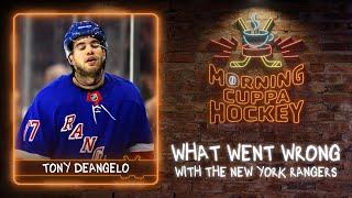 Tony DeAngelo Explains What Went Wrong In New York | Morning Cuppa Hockey