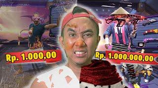 GOKIL AKUN Rp. 1.000,00 VS Rp. 1.000.000,00!!!