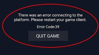 Valorant - How To Fix Error Code 39 "There Was An Error Connecting To The Platform"