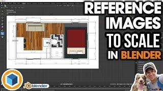 Importing Reference Images TO SCALE in Blender