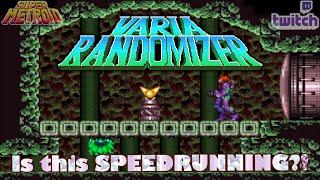 When did Super Metroid get so random...and ugly!? - Varia Randomizer Stream FULL RUN