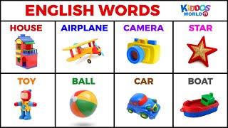 My First Words - Learn Basic English Vocabulary - Picture Words