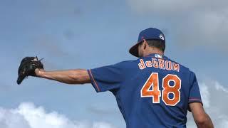 Jacob deGrom’s First Bullpen of 2020