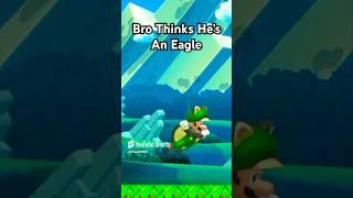 Bro Thinks He’s An Eagle #mario #shorts #memes