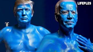Biden ft. Trump - I'm Blue (AI Cover)