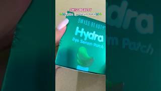 Hydra eye serum patch️🫶 #ytshorts #skincareroutine