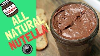 Healthy Nutella Recipe  Homemade Nutella Dairy Free Amazing!