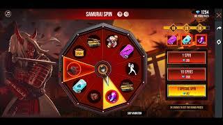 samurai bundle one spin trick | free fire new event today | ff new event today | samurai spin event