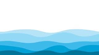 Blue water wave Background animation