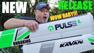 NEW KAVAN Pulse 2200 V2 PNF EPO RC glider plane 4S power UNBOXING