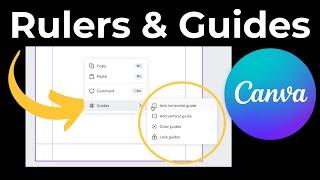 How To Show Rulers In Canva And How To Use Guides In Canva Tutorial