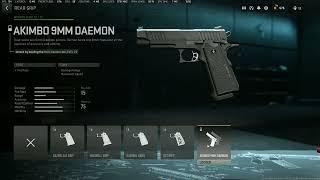 The bug of unlock akimbo 9mm deamon