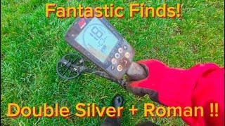 Fantastic Finds!| Double Silver + Roman!! | Metal Detecting