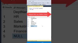 SQL Trick | How To Count NULL as a Distinct Value?  #sqlqueryinterviewquestionsandanswers