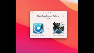 Open Core Legacy Patcher aktualisieren bzw. neu installieren