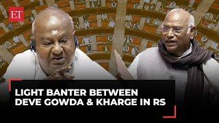 'Will Congress tolerate you as PM Candidate?': HD Deve Gowda asks Kharge in Rajya Sabha