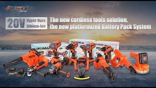 FIXMAN 20V Cordless Brushless Impact Hammer Drill