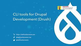 4/13 Getting started with Drush cli in Drupal (preview)