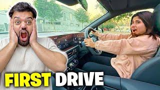 Aroob Driving Her Dream Car For The First Time  | Wapis Leni Pare Gi 