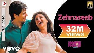 Zehnaseeb Lyric Video - Hasee Toh Phasee|Parineeti, Sidharth|Chinmayi S, Shekhar Ravjiani