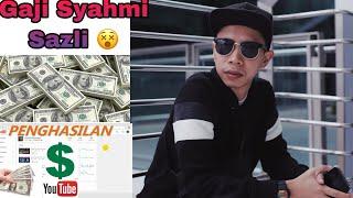 Gaji Youtube Syahmi Sazli Perbulan || Wow Banget