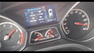 Ford Focus ST Turnier MK3 250 PS Acceleration auf der Autobahn