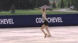 16 Ziquan ZHAO (CHN) - ISU JGP Courchevel Junior Ladies Free Skating