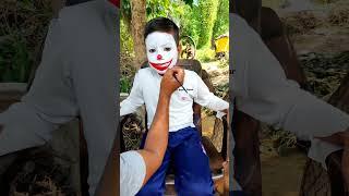 Joker painting on face |  art | Halloween face art | Happy halloween