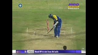 Ashish Nehra Stunning Yorker to Dilshan