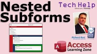 How to Create Multiple Nested Continuous Subforms in Microsoft Access