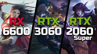 RX 6600 vs RTX 3060 vs RTX 2060 Super - Test in 9 Games