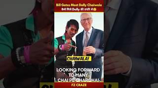 Dolly Chaiwala With Bill Gates| Bill Gates Meet Dolly Chaiwala Video #trending #dollychai #shorts