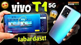 (Read Pinned Comment)"ViVO T1 5G"BGMI/PUBG Gaming Review(Scam)Gyro,Heat,Graphics & FPS Explained!