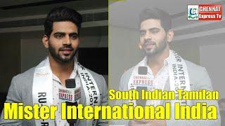 South Indian Tamilan " Mister International India 2018 " Balaji - Chennai Express