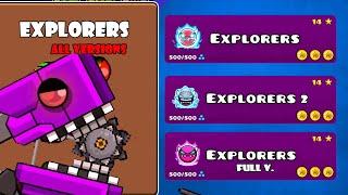 TODAS LAS VERSIONES DE EXPLORERS EN 1 VIDEO