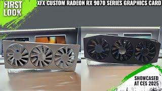 XFX Custom Radeon RX 9070 Series Graphics Card Showcased At 2025 International CES