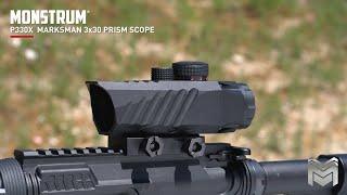 Marksman 3x30 Prism Scope Field of View