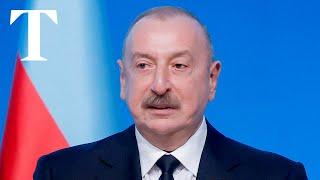 Azerbaijan president blames Russia for shooting down plane