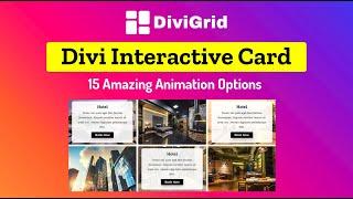 Divi Interactive Card