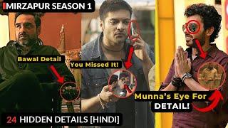 24 Amazing Hidden Details In MIRZAPUR Season 1 | Mirzapur season 3 Teaser