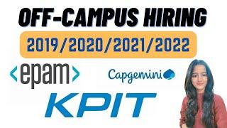 OFF-CAMPUS HIRING || BATCH - 2019/2020/2021/2022 || MUST WATCH