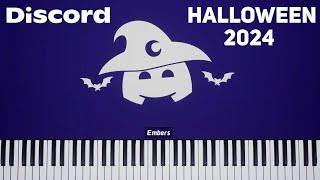 Discord Halloween 2024 Ringtone Remix - Piano Synthesia Tutorial