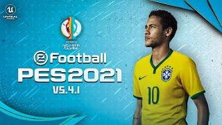 eFOOTBALL PES 2021 MOBILE V5.4.1 COPA AMERICA SPECIAL PATCH | NEW VERSION UPDATE 1 GB OBB DOWNLOAD